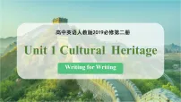 高中英语Unit 1 Cultural Heritage说课课件ppt