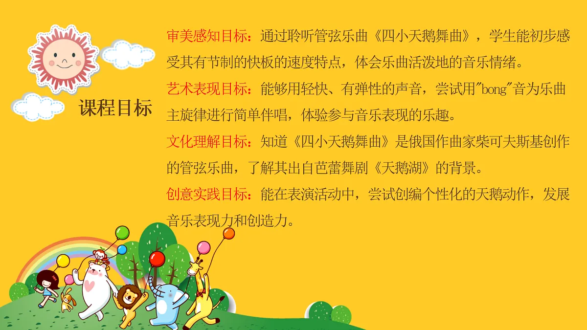 人音版小学音乐二年级上册第三单元《四小天鹅舞曲》课件第2页