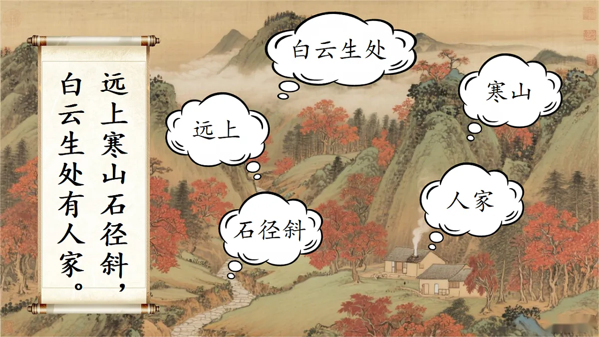 4.古诗三首《山行》(教学课件)第8页