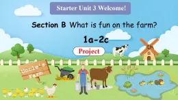 人教版英語七年級上冊Starter Unit3 SectionB 1a-2c project課件
