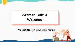 人教版英語七年級上冊Starter Unit3 SectionB Project課件