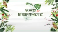 初中生物北师大版（2024）八年级上册（2024）植物的生殖方式背景图课件ppt