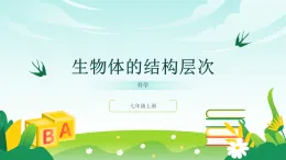 浙教版2024科學七年級上冊1.1生物體的結構層次一 課件