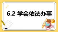 初中政治 (道德与法治)人教版（2024）八年级上册（2024）学会依法办事示范课ppt课件