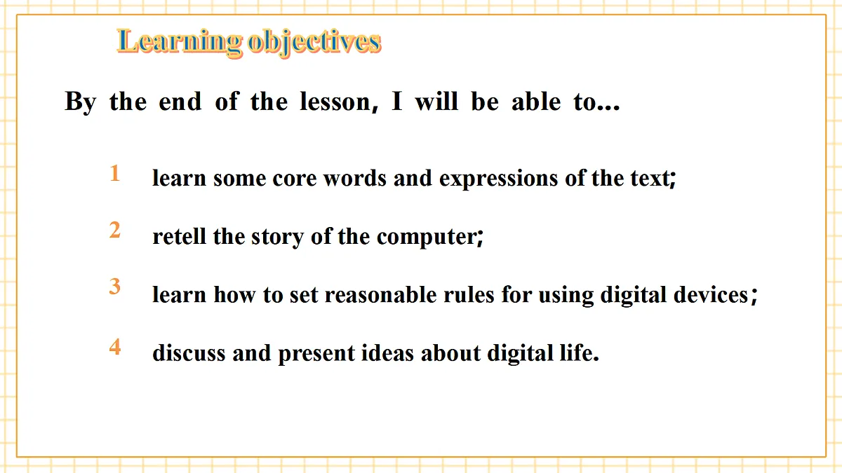 Unit 3 Our digital lives 第5课时 Focusing on culture&Cross-curricular connection & Project 课件-新沪教版 八上第3页
