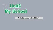 七年级上册(2024)Unit 3 My School Section A课堂教学课件ppt