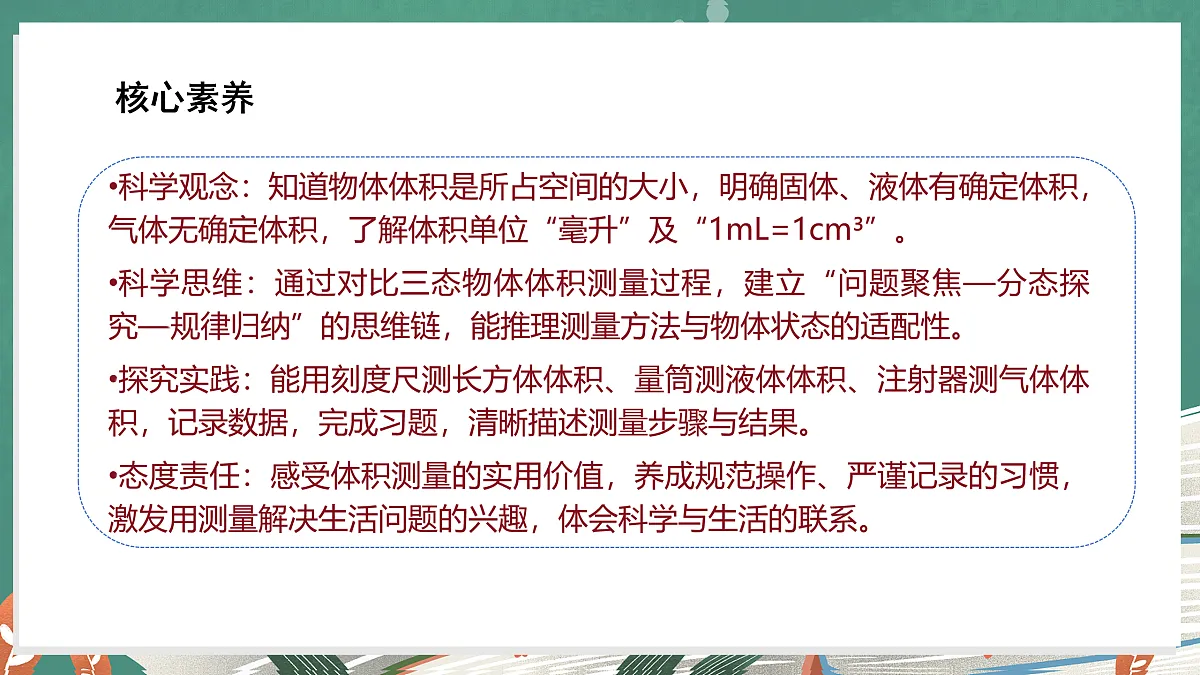 1.5 测量物体的体积(教学课件)科学湘科版三年级上册(新教材)第3页