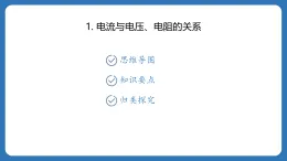 第五章　欧姆定律 全章习题課件5.1电流与电压、电阻的关系  2025-2026学年物理教科版（2024）九年級上冊