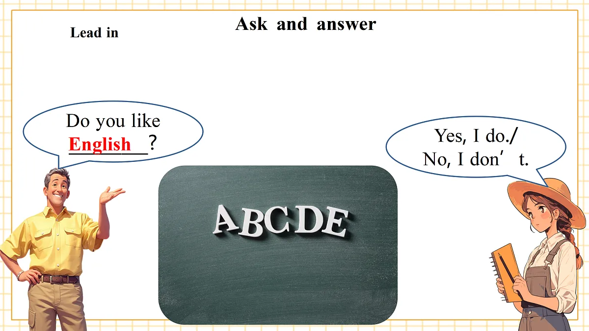 Part A Let’s talk&Ask and answer第8页
