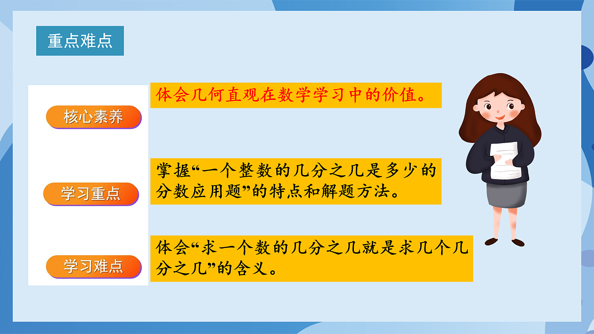 北师大版数学五下3.2《分数乘法(二)》(教学课件)第3页