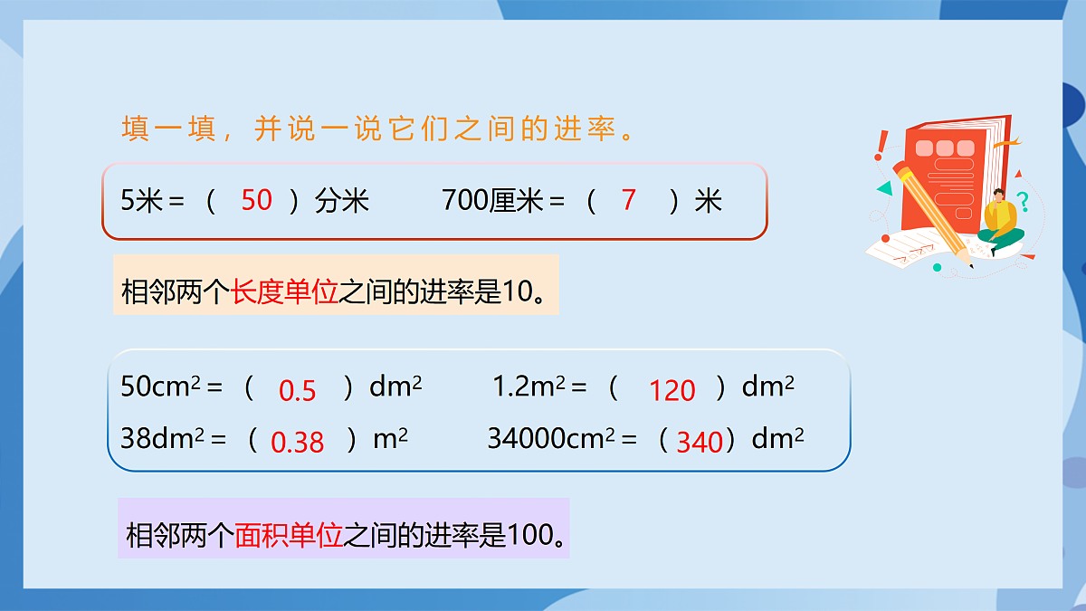 北师大版数学五下4.4《体积单位的换算》(教学课件)第5页