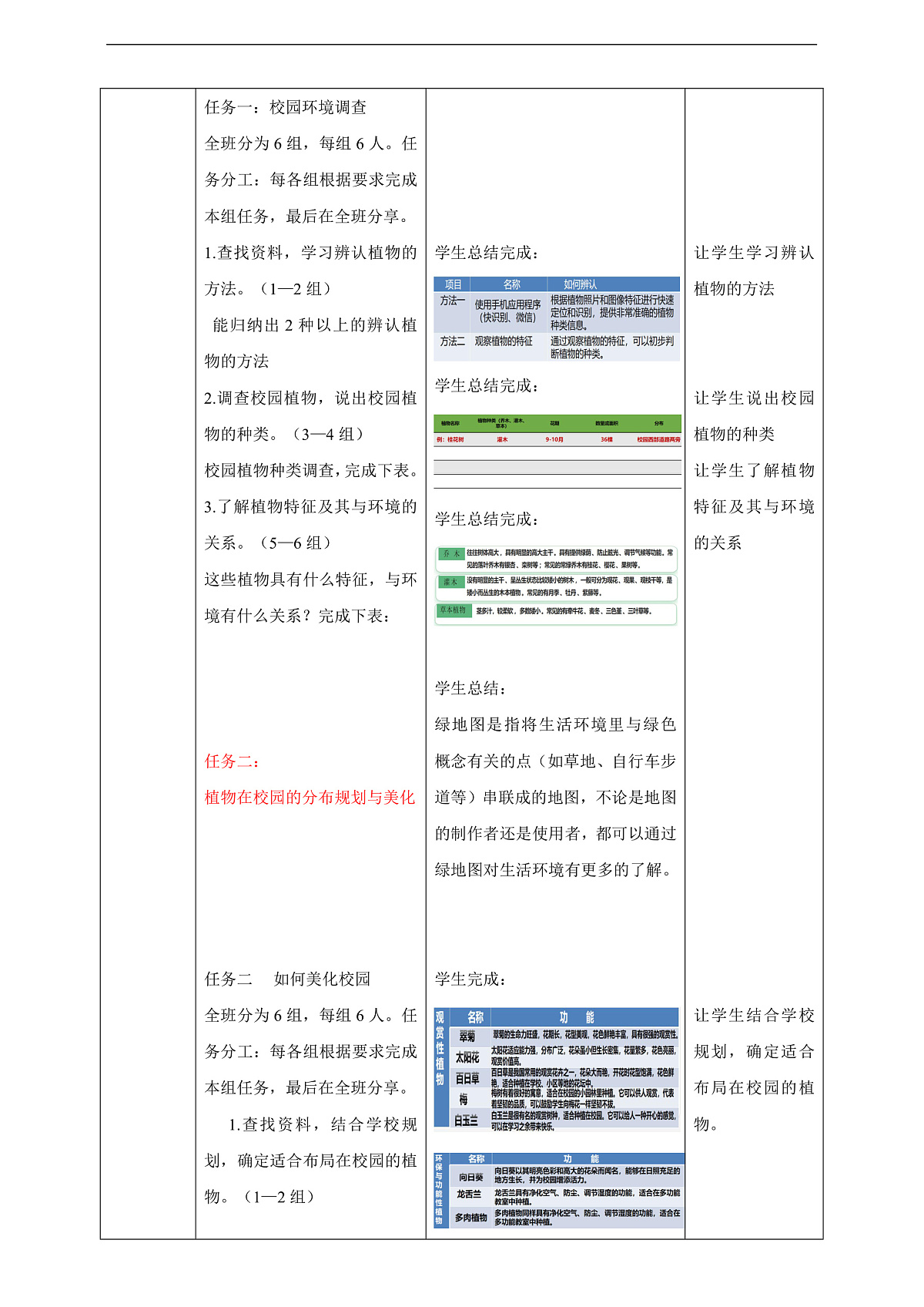 第一节 跨学科主题学习1——美化环境,从我做起 (第1课时)教学设计第3页