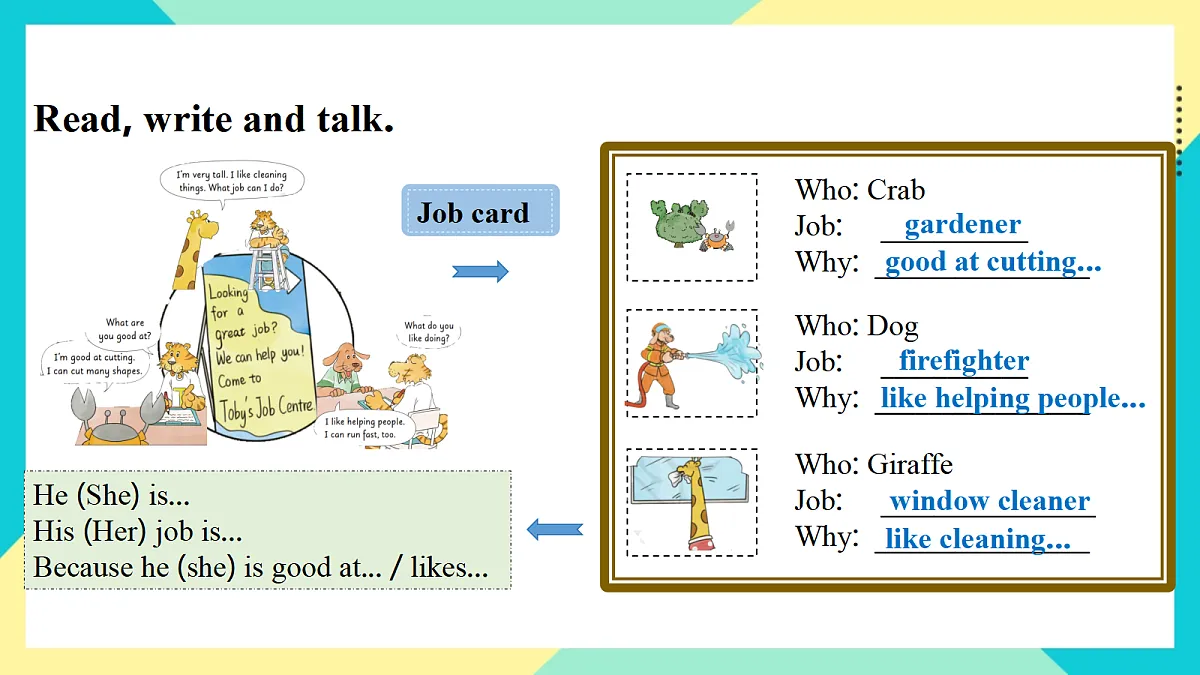 Unit 3 Cool jobs:Language in use课件第3页