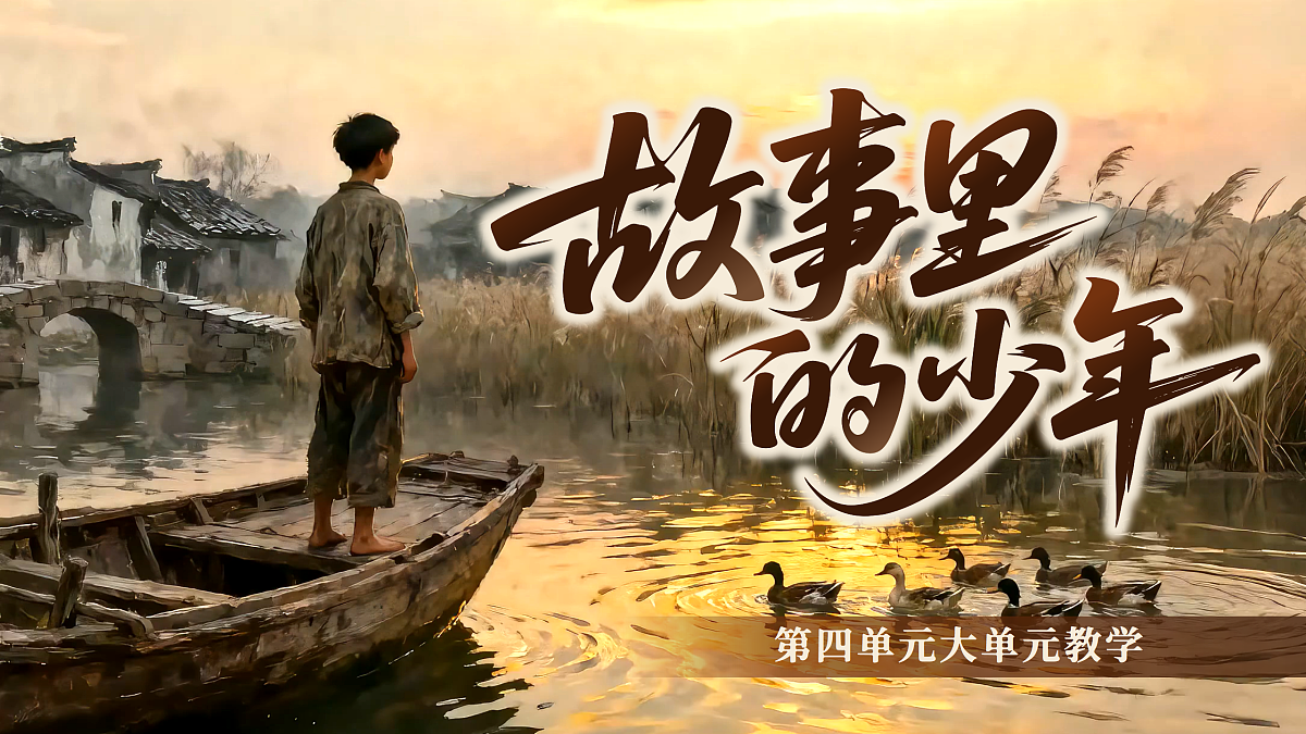 《第四单元大单元教学:故事里的少年》第1页