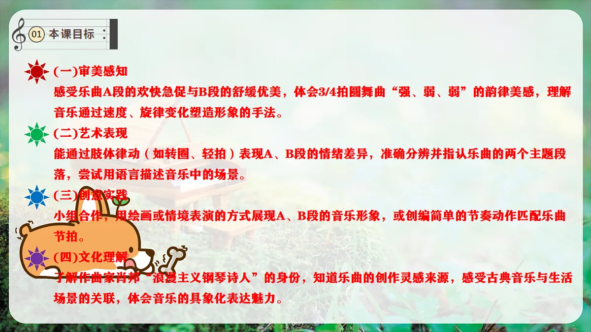 【新教材】唱游·音乐 湖南文化出版社二年级上册第六课-《小狗圆舞曲》-课件第3页