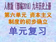 人教版部編初中歷史九上第六單元 復(fù)習(xí)課件
