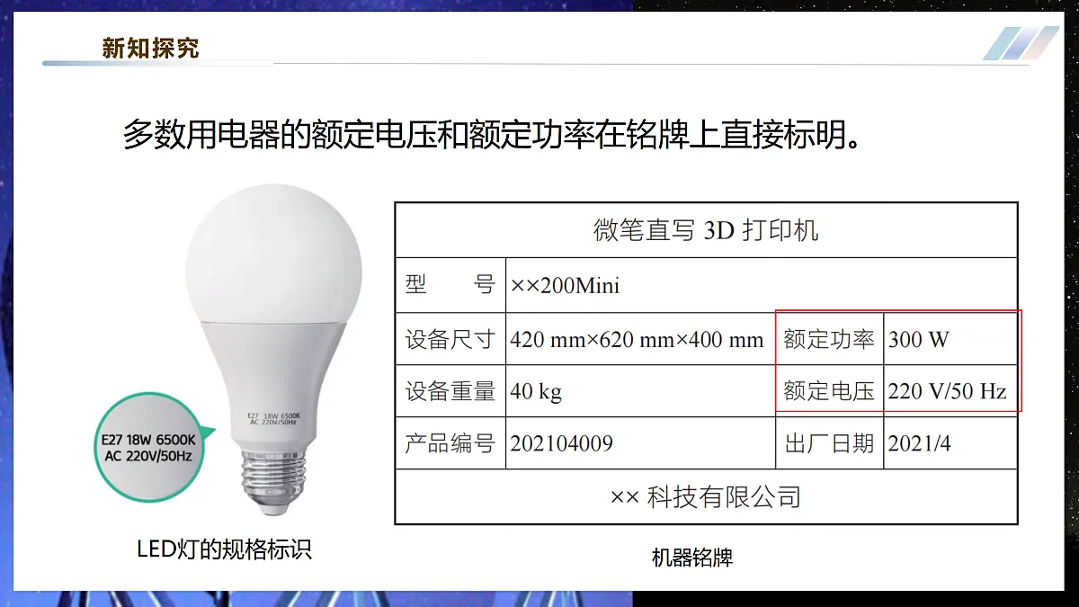 【大单元·任务式】《6.2.2 电功率(第二课时)》大单元教学分课时课件 第8页