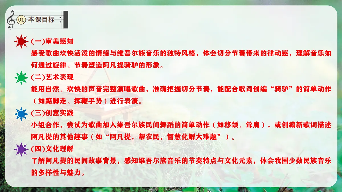 【新教材】唱游·音乐 湖南文化出版社二年级上册第七课-《阿凡提骑驴》-课件第3页