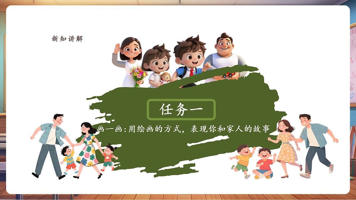 岭南版美术—二年级上册第三课《相亲相爱一家人》 精品课件(29页)第7页