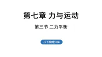 初中物理沪科版(2024)八年级全册(2024)二力平衡课堂教学ppt课件
