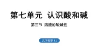 初中化学鲁教版（2024）九年级下册（2024）溶液的酸碱性课前预习课件ppt