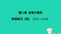 初中华东师大版（2024）第12章 全等三角形12.2 三角形全等的判定教课内容课件ppt