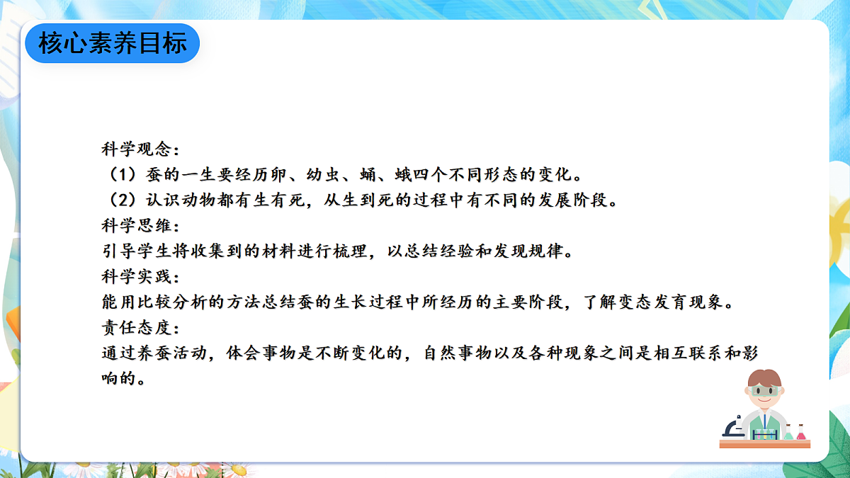 人教鄂教版科学四下2.8《蚕的一生》课件第2页