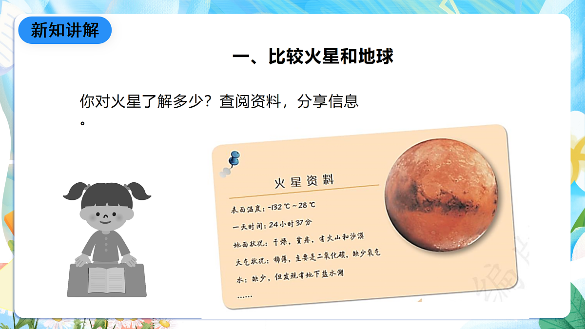 人教鄂教版科学六下4.14《模拟探索:到火星上去》课件第4页