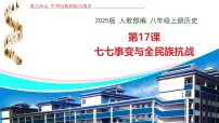 人教版（2024）八年级上册（2024）第17课 七七事变与全民族抗战授课课件ppt