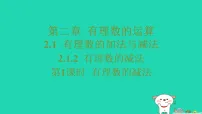 人教版(2024)七年级上册(2024)有理数的加法与减法习题ppt课件