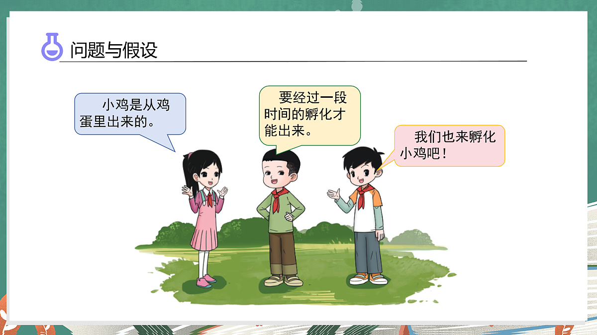3.1 孵化小鸡(教学课件)科学大象版三年级上册(新教材)第7页