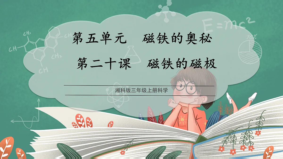 5.20 磁铁的磁极(教学课件)科学湘科版三年级上册(新教材)第1页