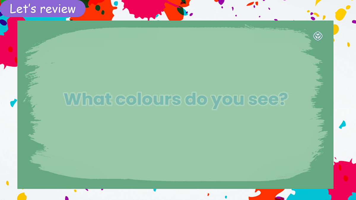 Unit 5 The colourful world Part A Let’s learn & Listen and chant (第2课时)课件第3页