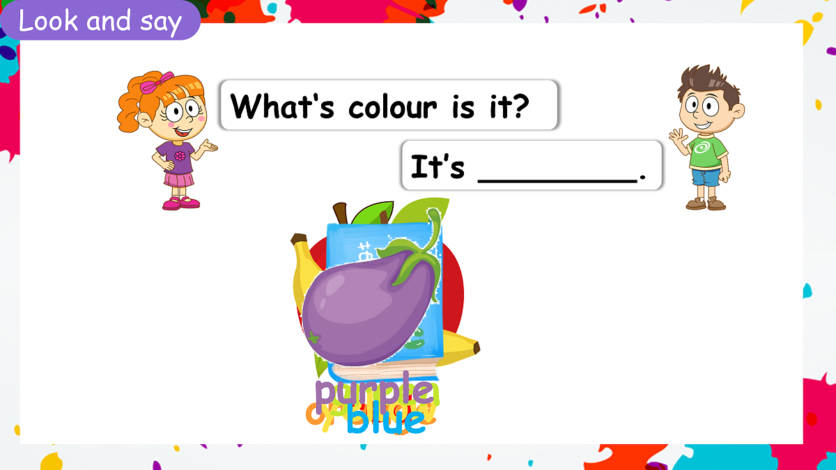Unit 5 The colourful world Part A Let’s learn & Listen and chant (第2课时)课件第5页