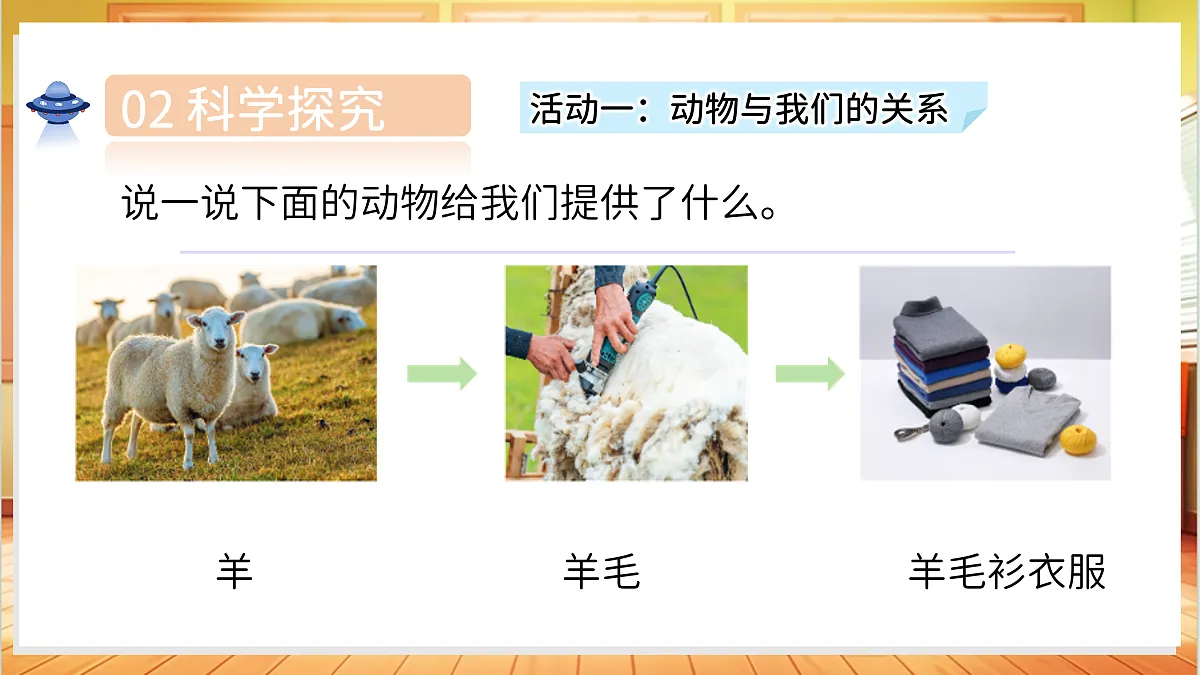 1.4 动物和我们(教学课件)科学湘科版二年级上册(新教材)第5页