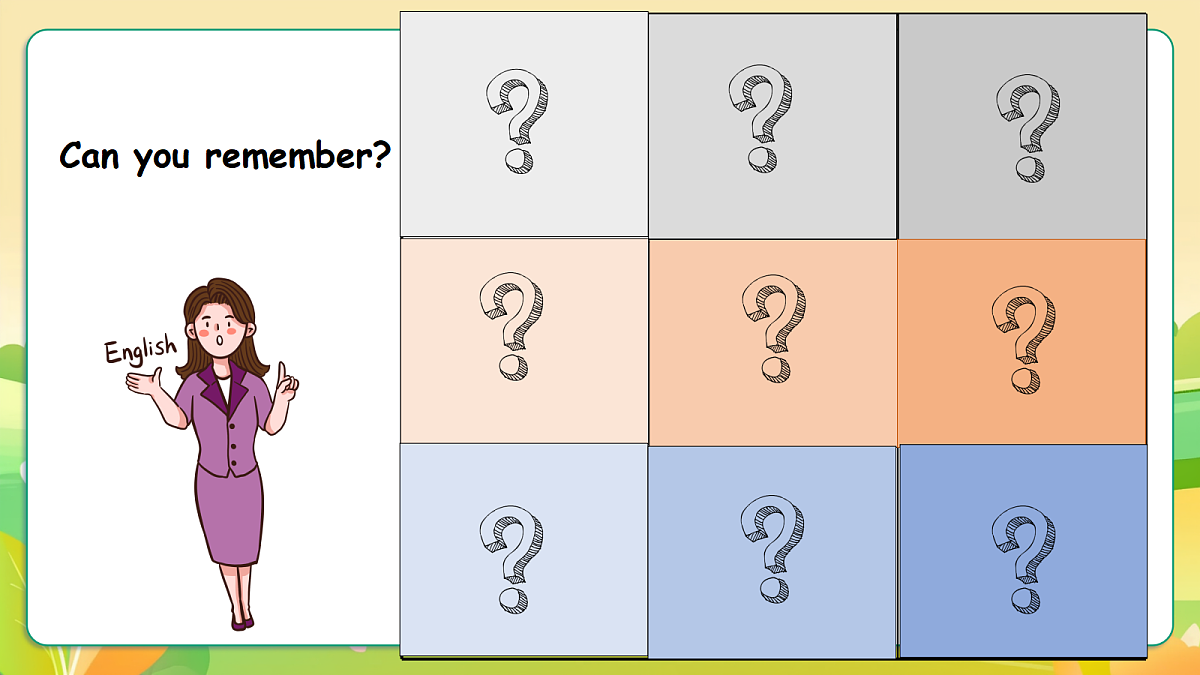 人教版(PEP)英语五下Unit3 My school calendar Part B let's learn课件第3页