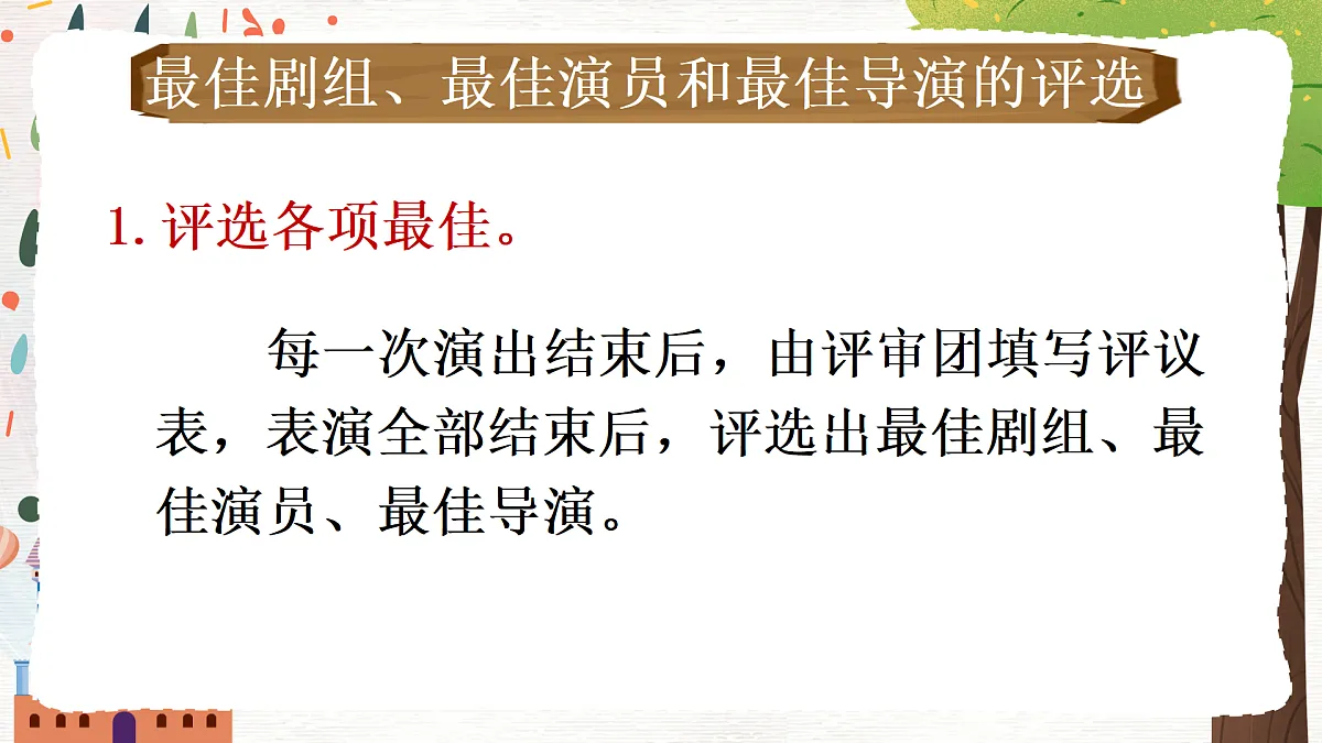 任务三 演出与评议第6页
