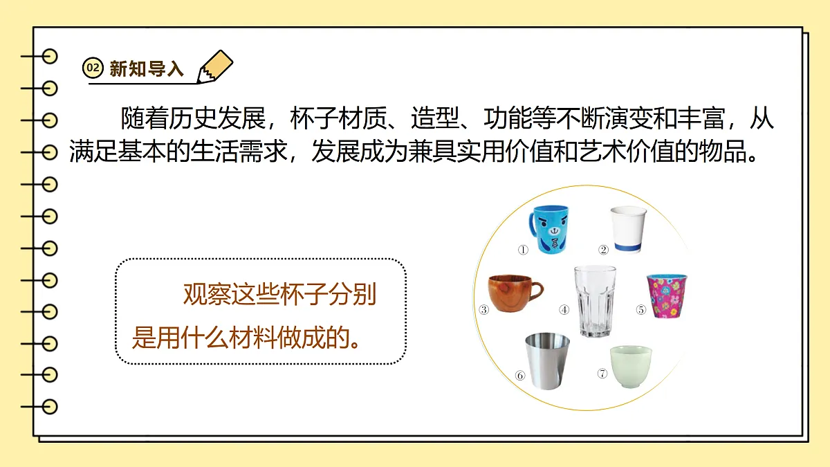 1.2《各种各样的杯子》课时课件(31张PPT)第6页