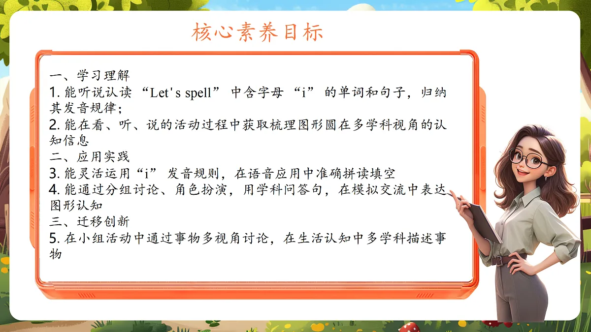 陕旅版四上Unit 5 Lesson 4 Let's spell & Fun time教学课件第2页