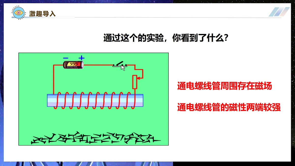 《7.2.2电流的磁场(第二课时)》大单元教学分课时课件--教科2024版9年级第4页