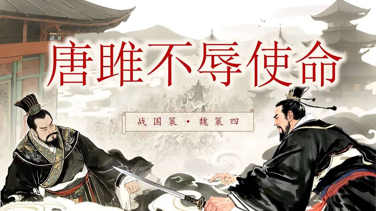 《唐雎不辱使命》第1页