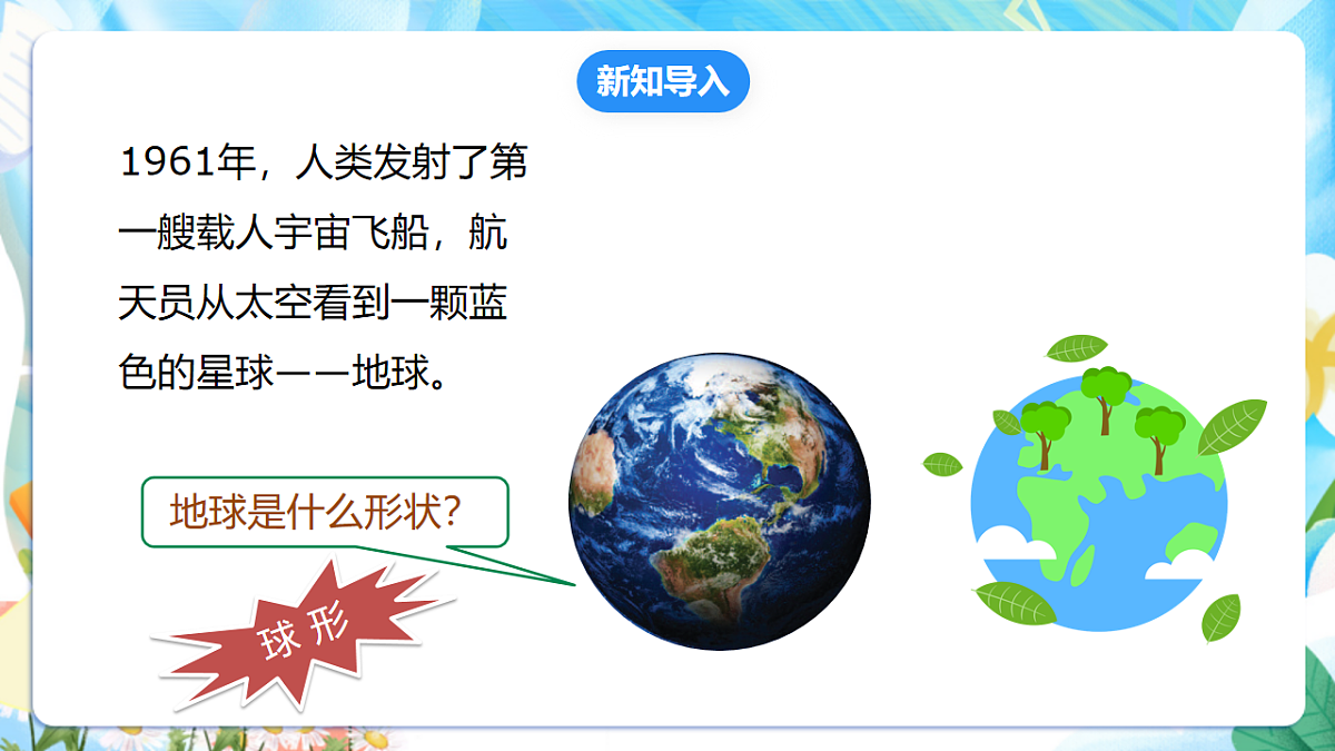 苏教版(2024)科学四下2.5《地球》 课件第3页