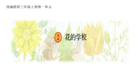 语文三年级上册花的学校课文配套课件ppt