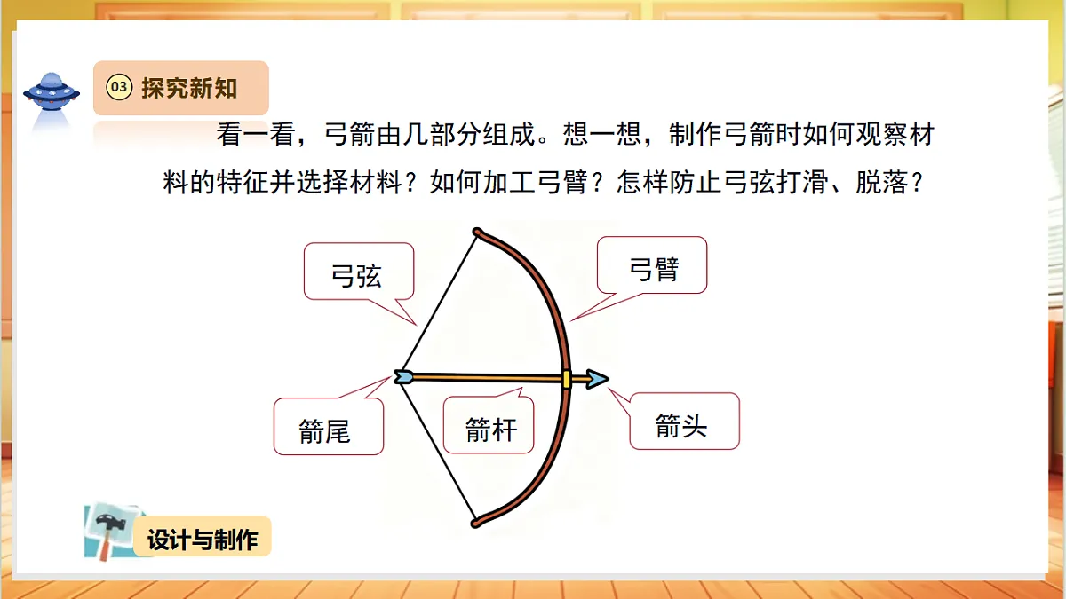 【教学评一体化】4.3《制作小弓箭》课时课件第5页