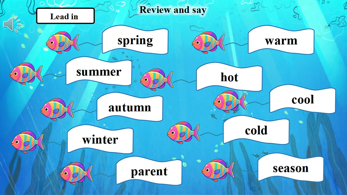 Unit 5 How are the seasons different Period 3 Communicate 课件(共38张)第4页