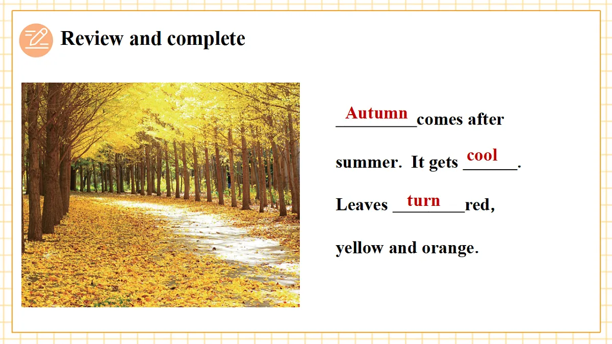 Unit 5 How are the seasons different Period 3 Communicate 课件(共38张)第8页