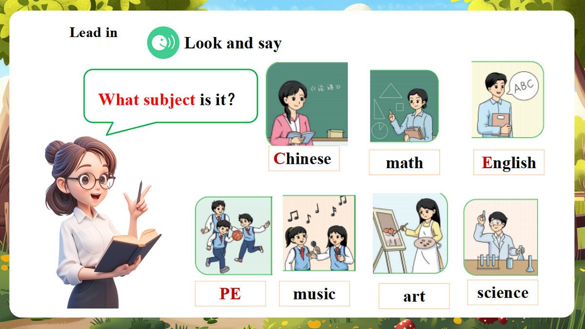 陕旅版四上英语Unit 6 Lesson 1 Part A Let's talk 教学课件第4页
