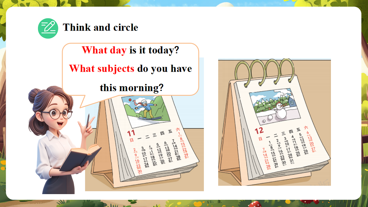 陕旅版四上英语Unit 6 Lesson 1 Part A Let's talk 教学课件第5页