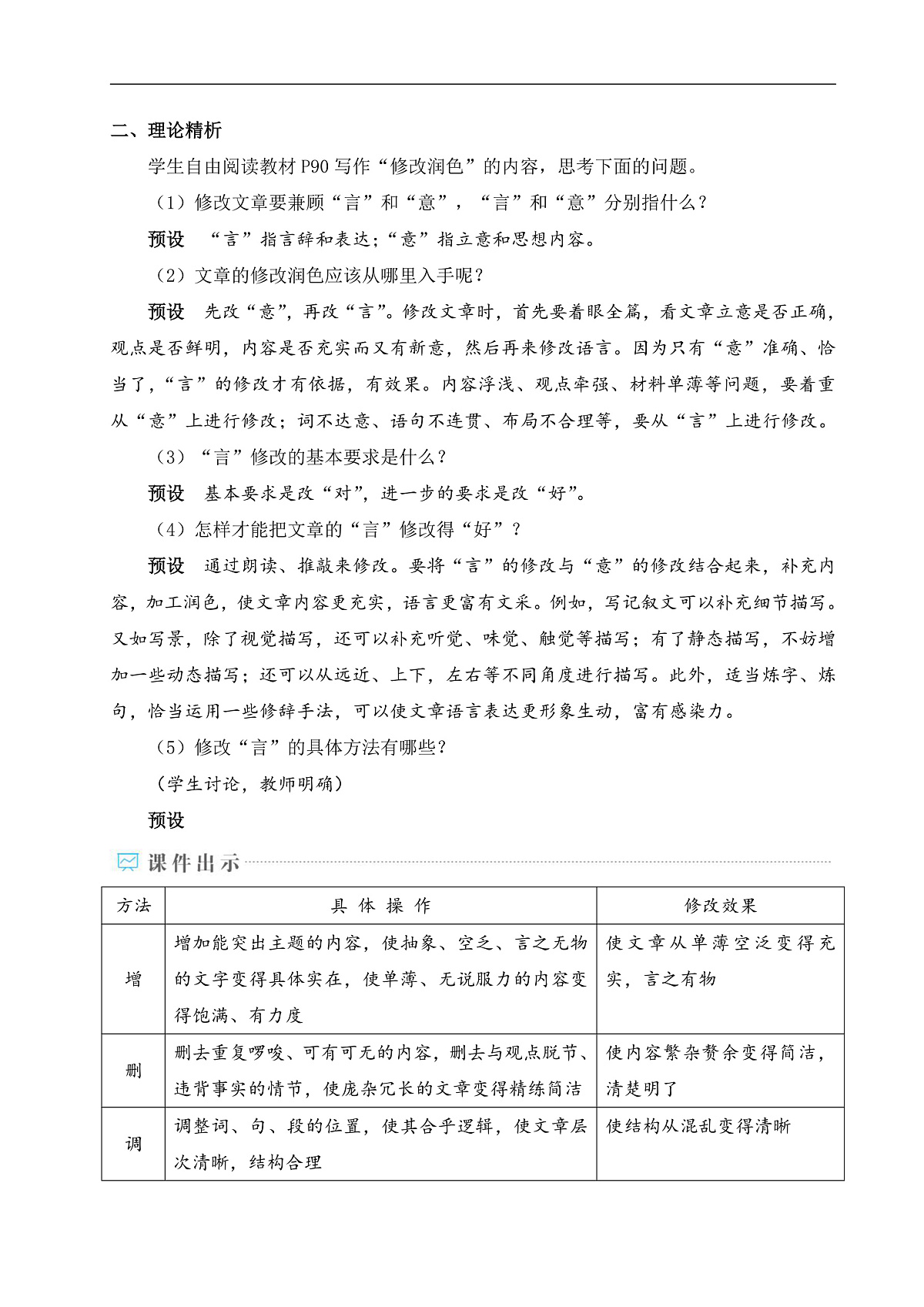 写作 修改润色(教学设计)第2页