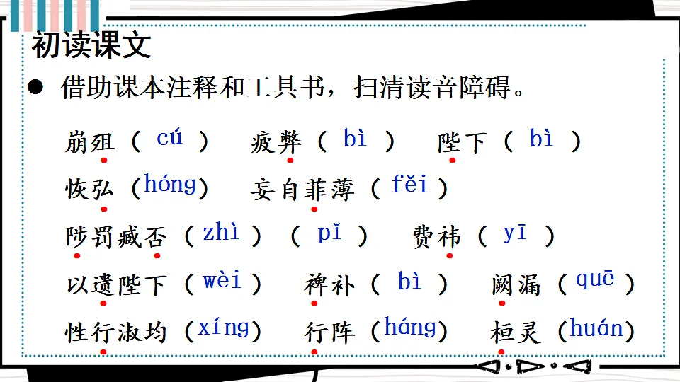 23 出师表第8页